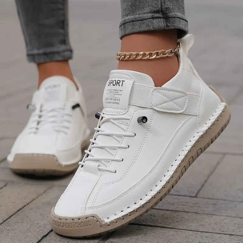 Sneakersy Skórzane Ortopedyczne Damskie | Wsparcie na Każdy Dzień