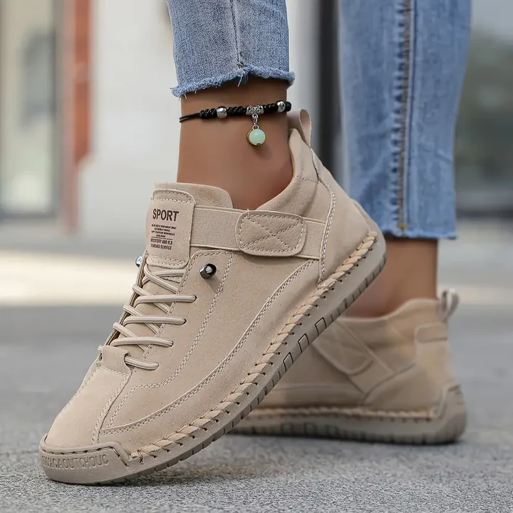Sneakersy Skórzane Ortopedyczne Damskie | Wsparcie na Każdy Dzień