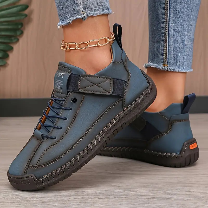 Sneakersy Skórzane Ortopedyczne Damskie | Wsparcie na Każdy Dzień
