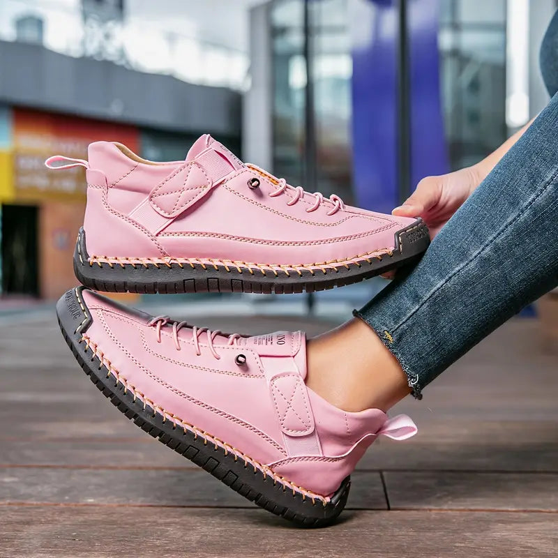 Sneakersy Skórzane Ortopedyczne Damskie | Wsparcie na Każdy Dzień
